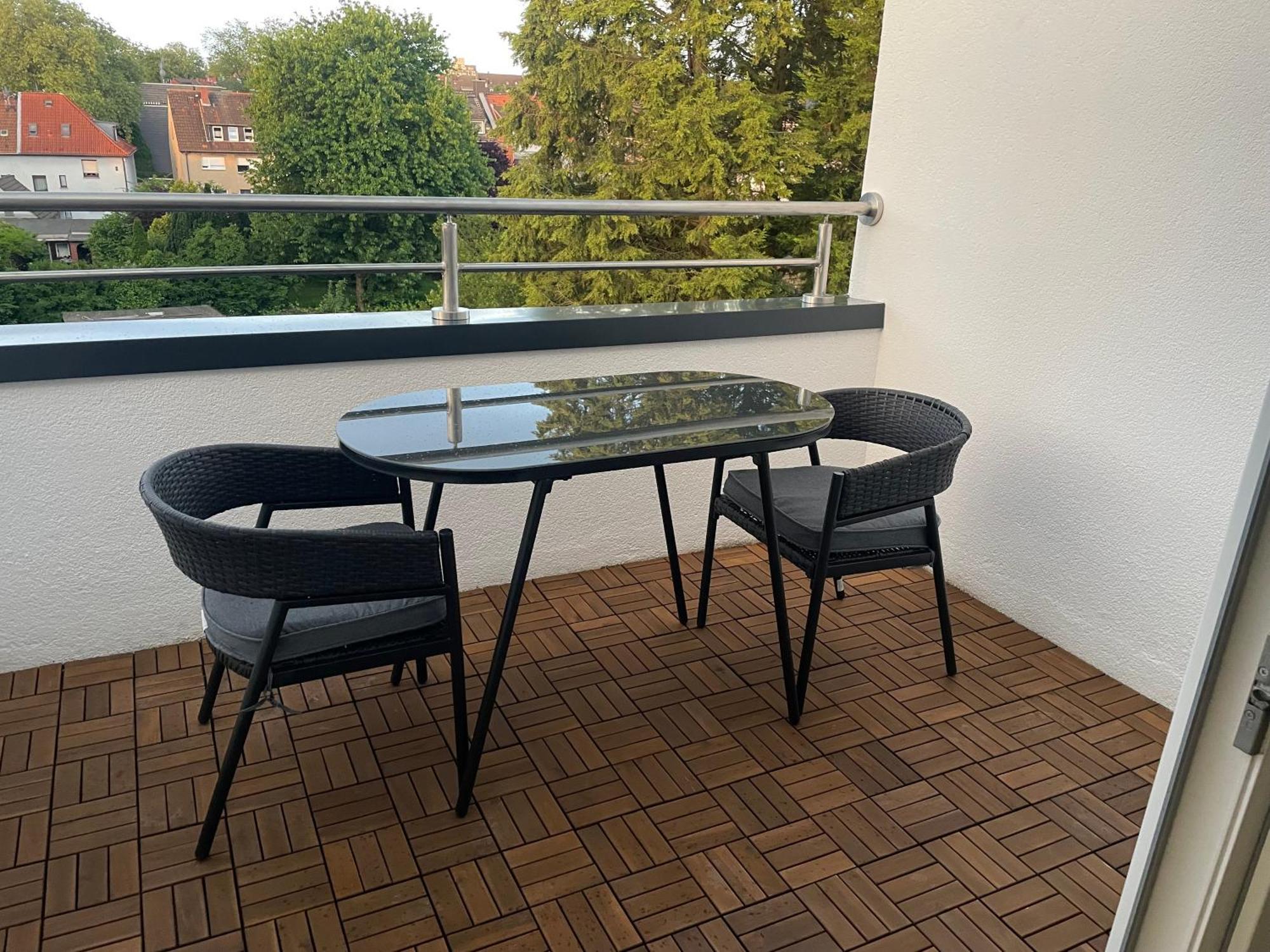 Moderne Ferienwohnung In Gelsenkirchen-Schalke Fuer 1 Bis 7 Personen Mit Terrasse, Ideal Fuer Gruppen & Stadionbesuche 外观 照片